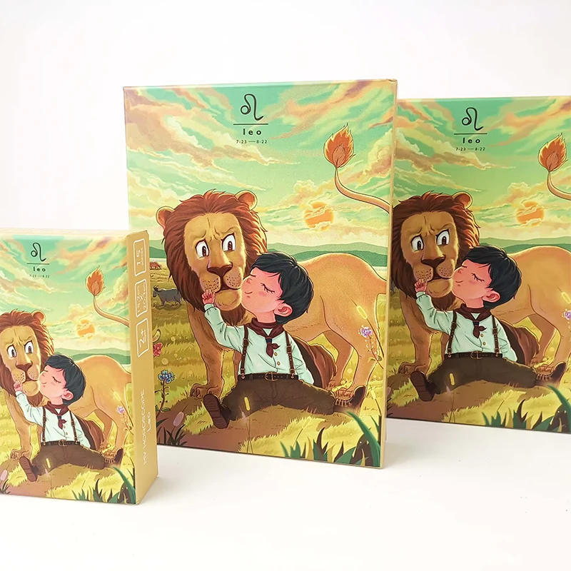 Lasten horoskooppi Leo Lion Floor Puzzle